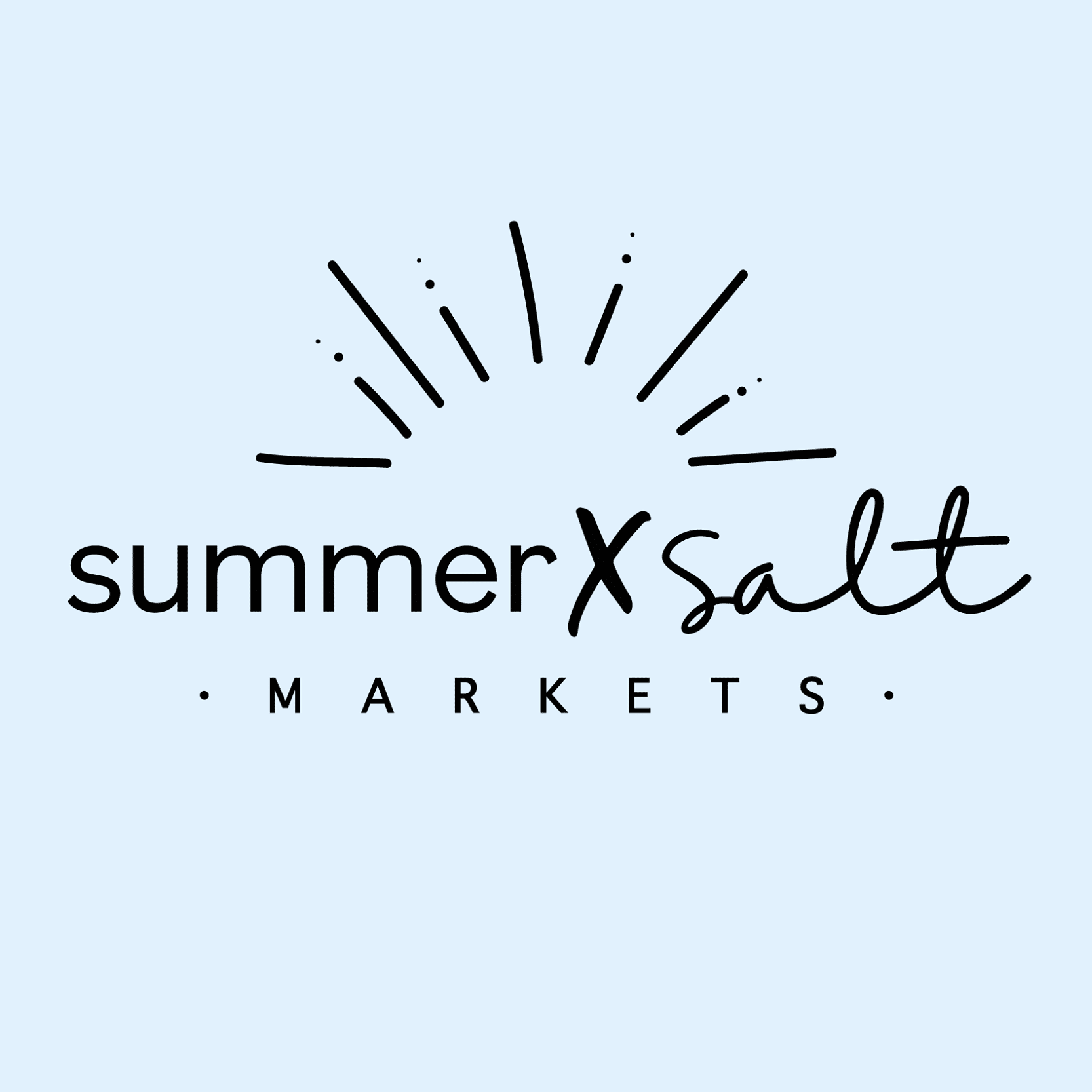 Summer X Salt Markets Logo