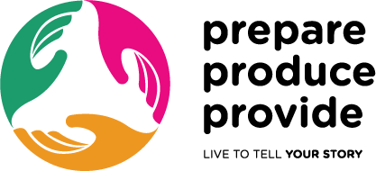 Prepare Produce Provide Logo