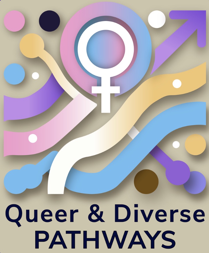 Queer and Diverse Pathways Logo